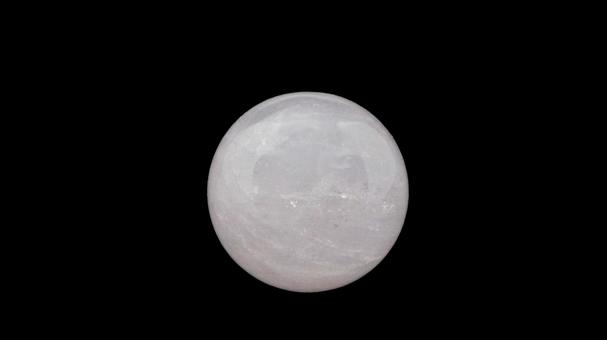 ローズクォーツスフィア ローズクォーツ,パワーストーン,丸玉の写真素材