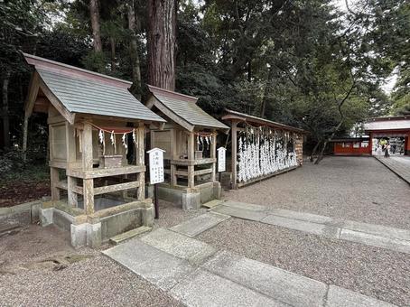 息栖神社　境内社の写真