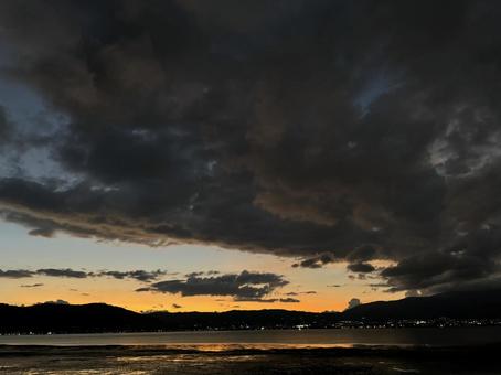 夕暮れ 夕暮れの写真