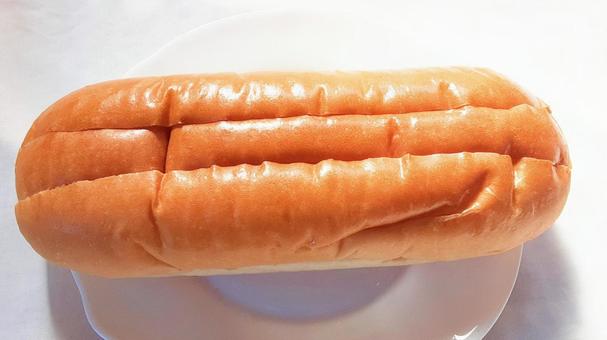 ジャムとホイップクリームサンドパン・1 パン,食べ物,菓子パンの写真素材