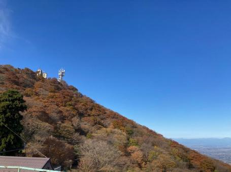山の頂上からの景色 山頂,山々,風景の写真素材