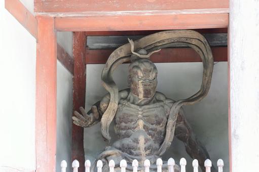 久安寺 楼門金剛力士像 久安寺 楼門金剛力士像 久安寺,楼門,金剛力士像の写真素材