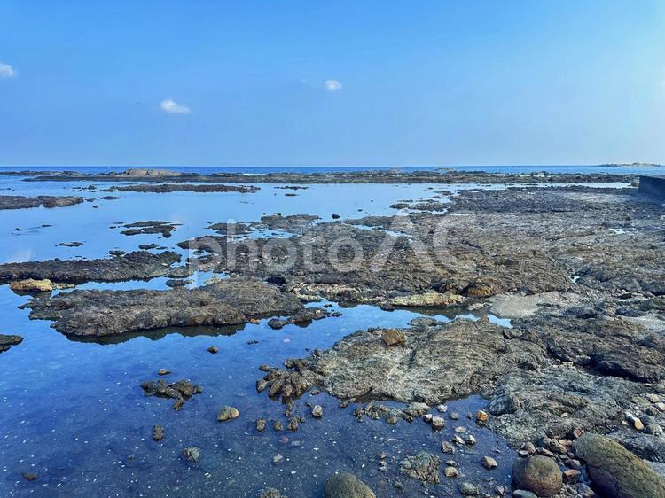海岸　夏の海 自然,海岸,海辺の写真素材