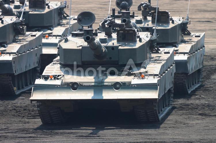 90式戦車 陸上自衛隊,自衛隊,戦車の写真素材