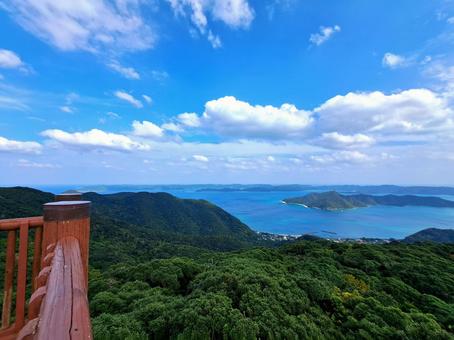 奄美自然観察の森　ドラゴントリデから 奄美自然観察の森,自然,景色の写真素材