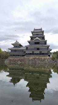 松本城 松本城 松本城,黒,風景の写真素材