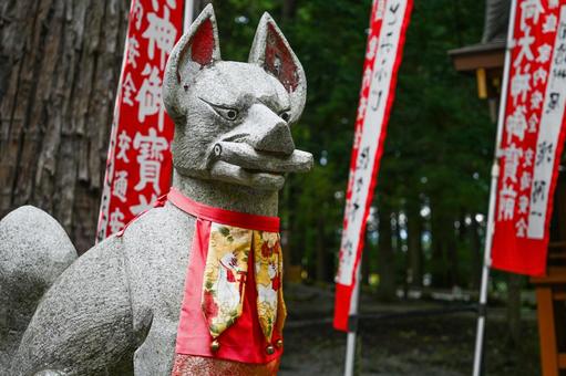 山梨・北口本宮富士浅間神社  北口本宮富士浅間神社,浅間神社,富士山の写真素材