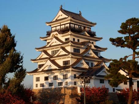 【風景写真】福山城が見える風景の写真