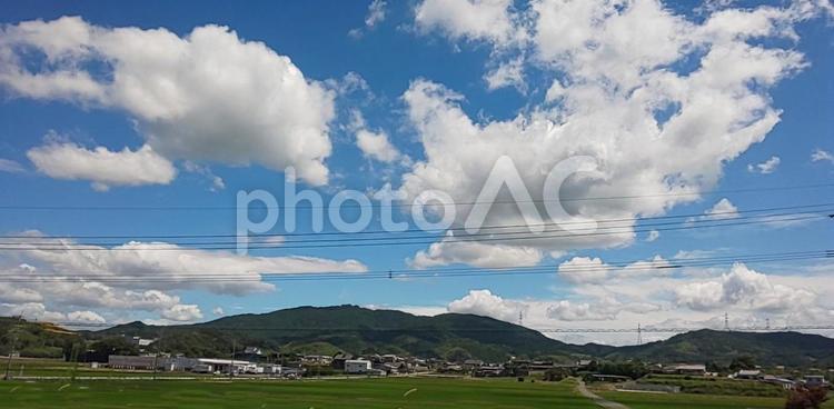 地方の風景 地方,風景,田の写真素材