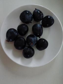 皮ごと食べる種なしブドウナガノパープル 皮ごと食べる種なしブドウナガノパープル ブドウ,ナガノパープル,種なしの写真素材