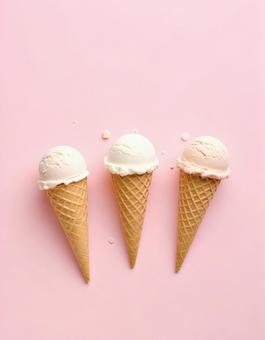 アイスクリーム アイスクリームの写真