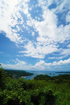 島の空 島の空の写真