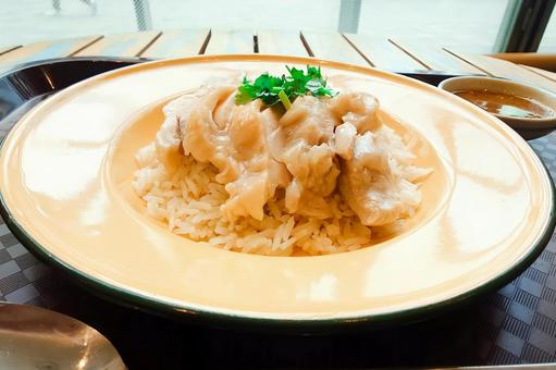 カオマンガイ２　海南鶏飯の写真