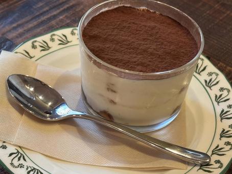 ティラミス_1 おやつ,カフェ,デザートの写真素材