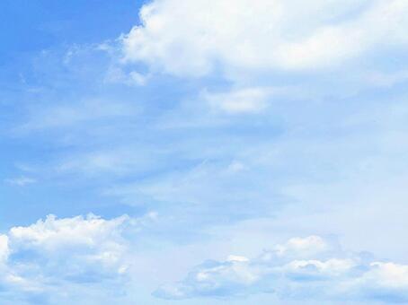 雲 空,空色,雲の写真素材