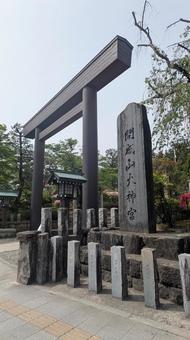 Photo, kaiseiyama daijingu, a shrine, shrines and temples, 
