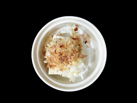 冷奴 冷奴 冷奴,豆腐,木綿豆腐の写真素材