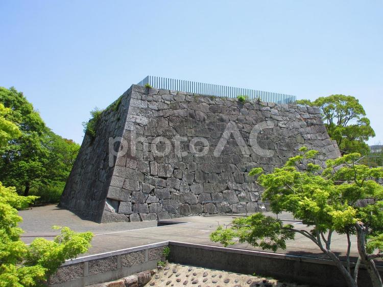 兵庫県-赤穂城跡-天守台 赤穂城,城,国指定史跡の写真素材