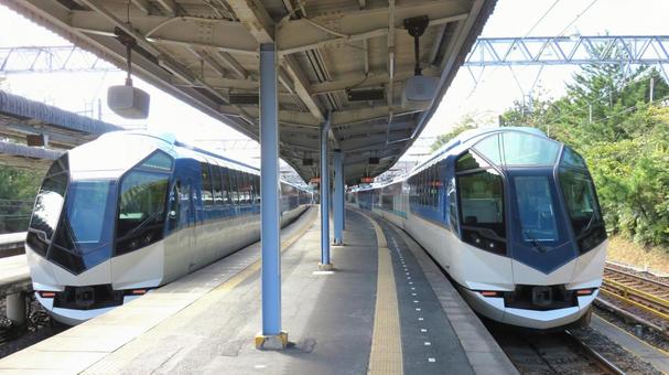 Shimakaze Kintetsu Limited Express Tourist Express Kashikojima Station, JPG