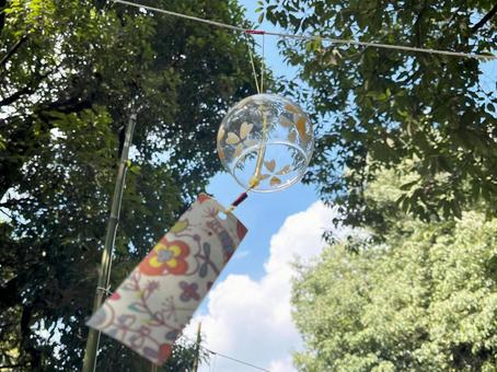 Photo, wind chimes, wind, summer, 