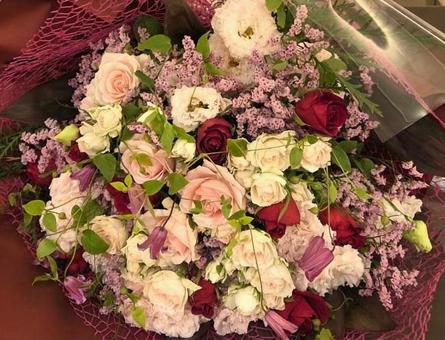 バラの花束 バラの花束の写真