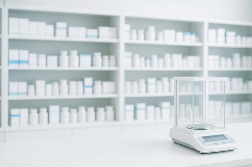 薬剤棚 薬剤棚の写真