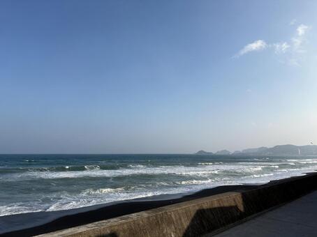 東条海岸の海 01 波打ち際,波,海の写真素材