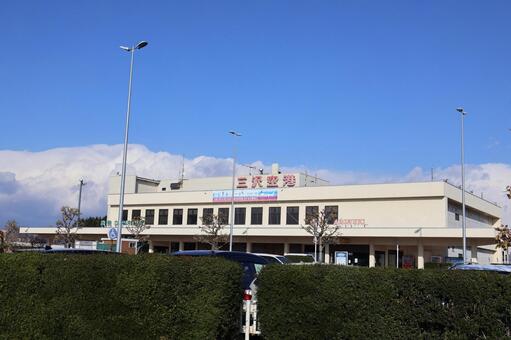 青森三沢空港 青森,三沢空港,飛行機の写真素材