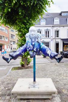Clown monuments in the city, JPG Clown monuments in the city, JPG