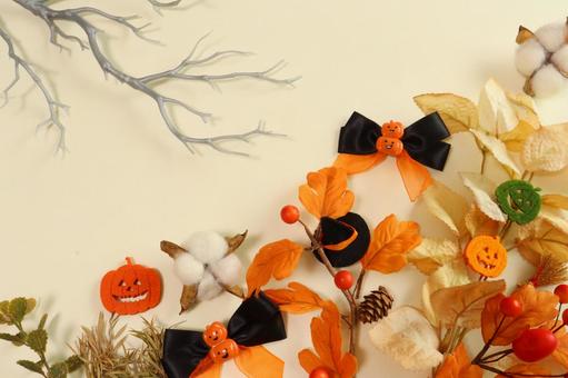 秋色のハロウィン画像　３ ハロウィン,ハロウィーン,かぼちゃの写真素材