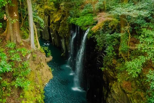【宮崎】高千穂峡の風景 【宮崎】高千穂峡の風景の写真