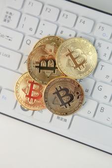 ビットコイン ビットコイン ビットコイン,仮想通貨,投資の写真素材