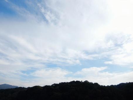 【空の写真】秋空 【空の写真】秋空の写真