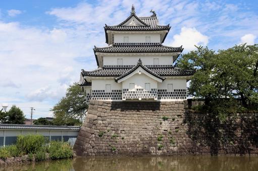 新発田城三重櫓(復元)、新潟県新発田市 新発田城三重櫓(復元)、新潟県新発田市の写真