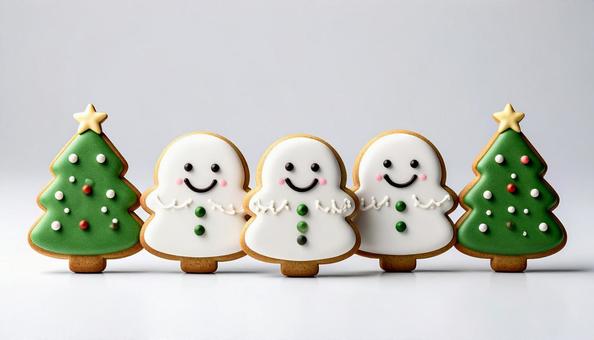 クリスマスクッキーの写真