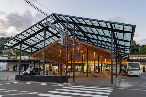JR東日本 湯河原駅 駅,駅舎,湯河原駅の写真素材