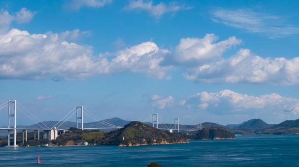 海に架かる島への橋 海に架かる島への橋の写真