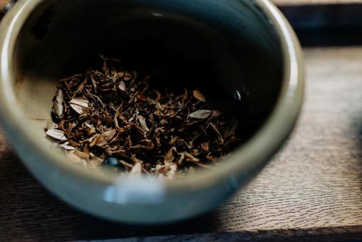 お茶の葉 お茶の葉の写真