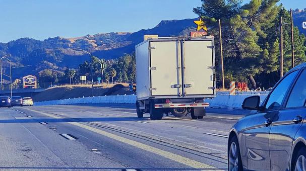 アメリカの道路 アメリカの道路の写真