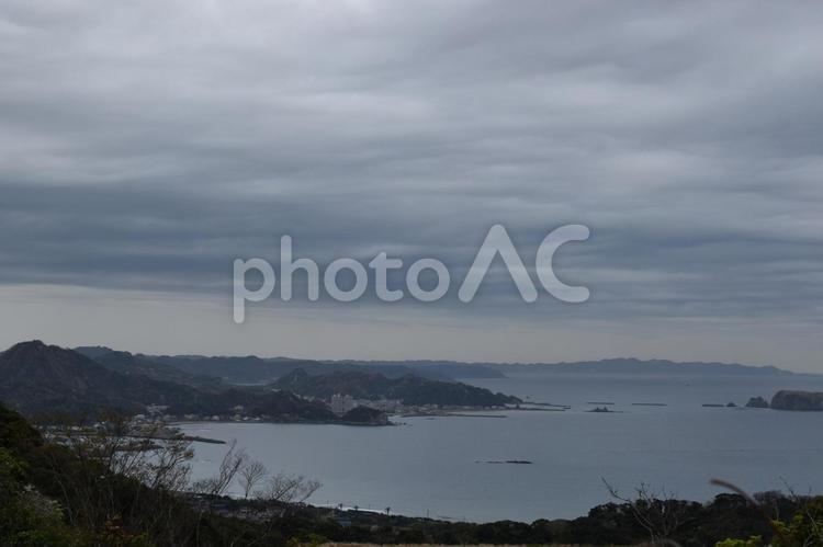 地獄のぞきで有名な鋸山＆日本寺 鋸山,地獄のぞき,乾坤山の写真素材