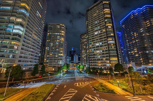 都市夜景 都市夜景 都市夜景,夜景,夜の写真素材