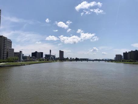 信濃川, JPG 信濃川, shinano, मैदान, निगाटा, JPG