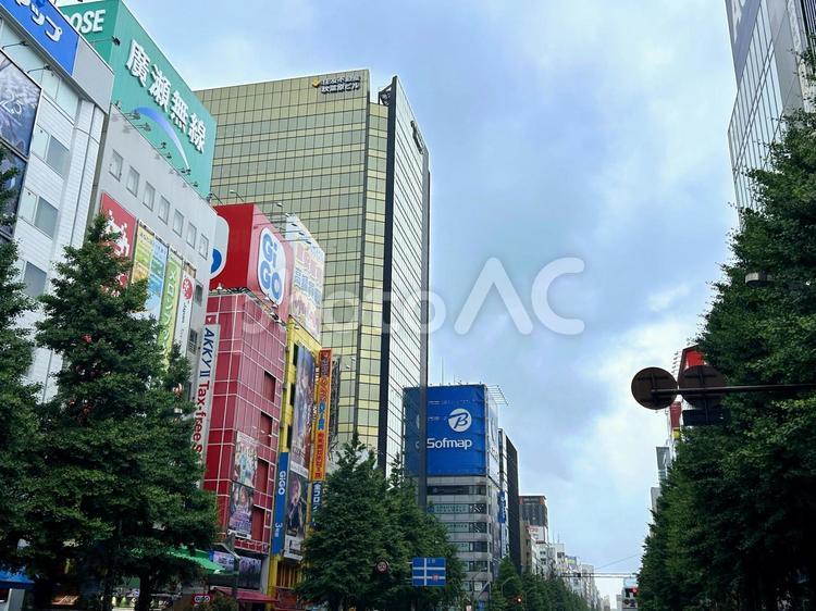 秋葉原の街並み 秋葉原,東京,アキバの写真素材