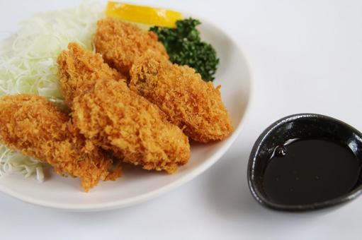 カキフライの和食プレート カキフライの和食プレート カキフライ,牡蠣,揚げ物の写真素材