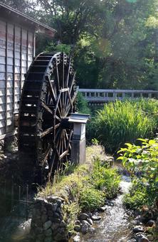 水車小屋 水車小屋の写真