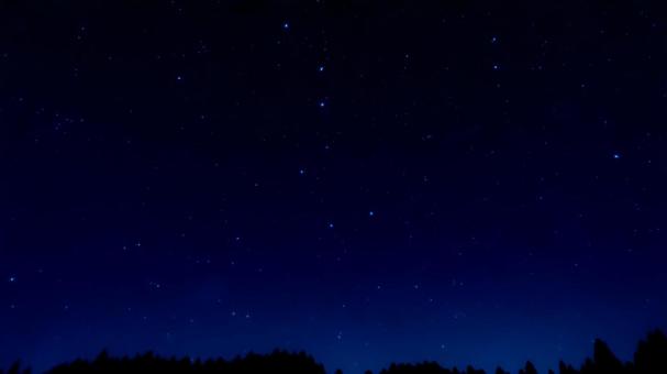 落下する北斗七星 北斗七星,落下,星空の写真素材