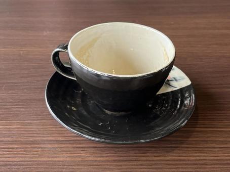 コーヒーカップ コーヒーカップ,珈琲,陶器の写真素材