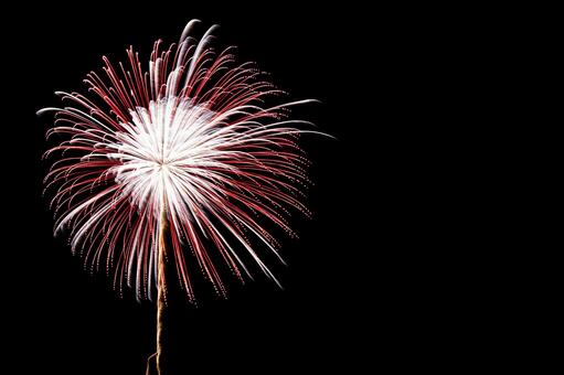 花火大会3（田原市） 花火,打上げ花火,花火素材の写真素材