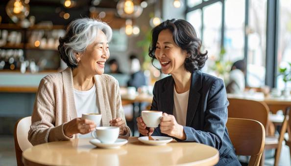 女性友達の写真