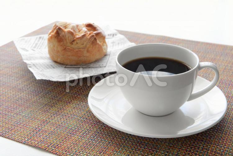 コーヒーとデザート コーヒー,珈琲,コーヒー豆の写真素材